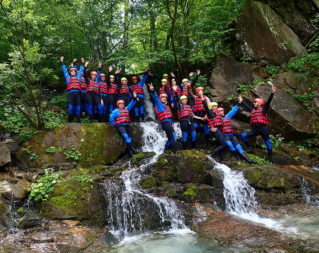 Long rafting tour | Small brake for a shut on one day rafting, Bovec