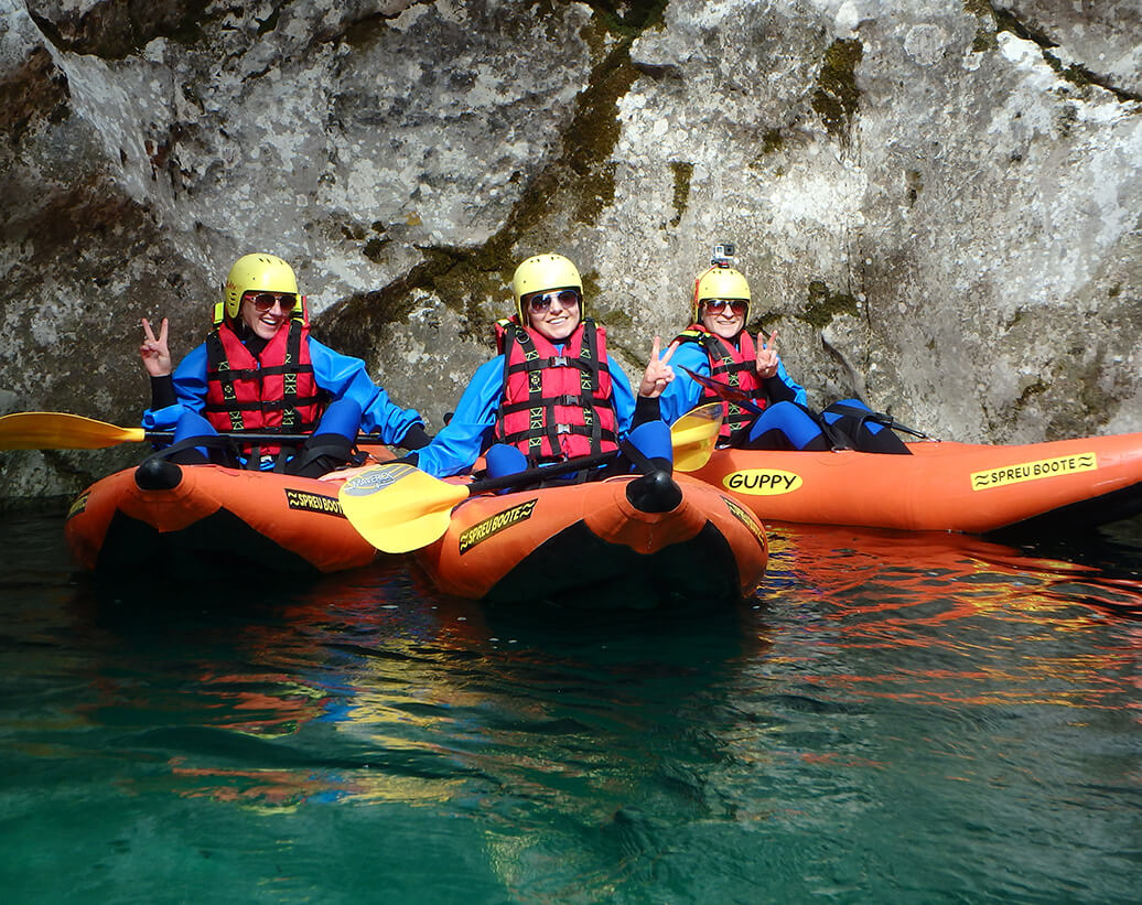 Whitewater kayaking Bovec | Beauty and adventure on the Soča river